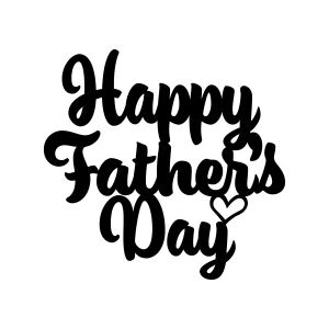 Fathers Day Cake Topper SVG, Download Cake Topper SVG