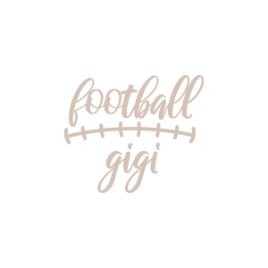 Football Gigi SVG Grandma SVG