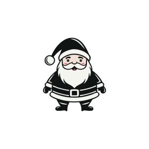 Free Santa SVG, Santa Clipart Image Free SVG