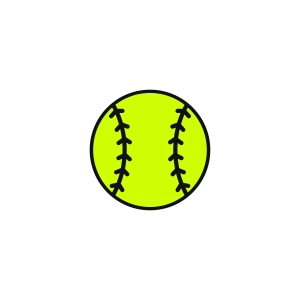 Free Softball SVG, Softball Ball Free SVG Free SVG