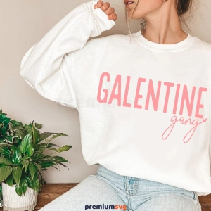 Galentine Gang SVG, Valentine's Day SVG Valentine's Day SVG