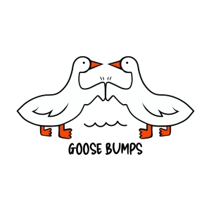 Goose Bumps SVG, PNG T-shirt SVG