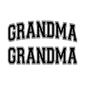 Grandma SVG with Varsity Font, 2 Designs Grandma SVG