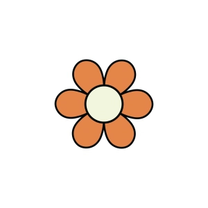 Groovy Daisy SVG Daisy SVG