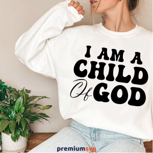 I Am A Child Of God SVG, Christian SVG Cut File Christian SVG