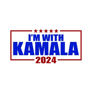 I'm with Kamala Harris SVG, I Stand Kamala SVG USA SVG