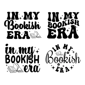 In My Bookish Era SVG Bundle, Bookish SVG Files Bundle SVG