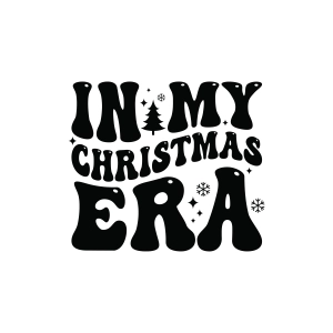 In My Christmas Era SVG Wavy Christmas SVG