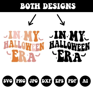 In My Halloween Era SVG, Trendy Halloween SVG Halloween SVG