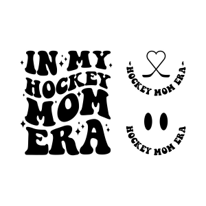 In My Hockey Mom Era SVG Bundle, Hockey Mom SVG Hockey SVG