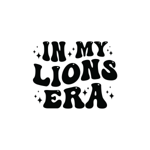 In My Lions Era SVG, Lions SVG for Cricut Football SVG