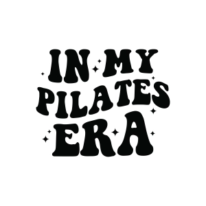 In My Pilates Era SVG, Wavy Pilates SVG Sports SVG