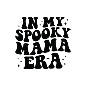 In My Spooky Mama Era SVG, Trendy Halloween Mama SVG Halloween SVG