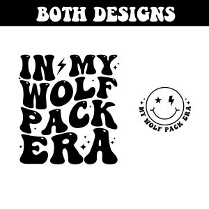 In My Wolf Pack Era SVG, Friendship PNG T-shirt SVG