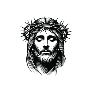 Jesus Face SVG PNG, Jesus SVG Jesus SVG