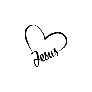 Jesus Heart SVG Jesus SVG