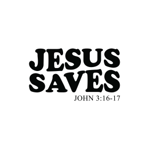 Jesus Saves SVG, John 3:16 SVG Jesus SVG