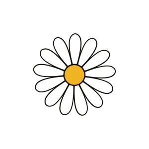 Layered Daisy SVG Cut File Daisy SVG