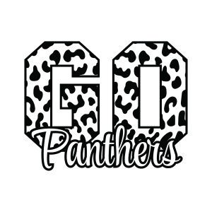 Leopard Go Panthers SVG Cut File Panther SVG