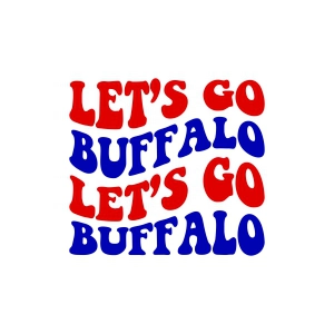 Let's Go Buffalo SVG, Trendy Buffalo Bills SVG Football SVG