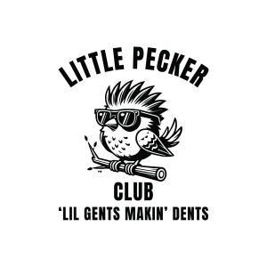 Little Pecker Club SVG, Lil Gents Makin Dents SVG T-shirt SVG