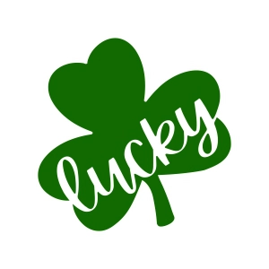 Lucky Shamrock SVG Shamrock SVG