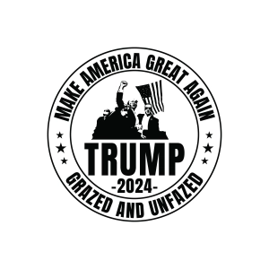 Make America Great Again Grazed and Unfazed SVG USA SVG