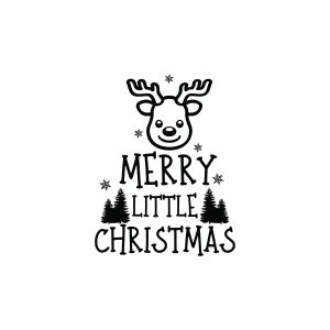 Merry Little Christmas SVG, Christmas Kids SVG Christmas SVG