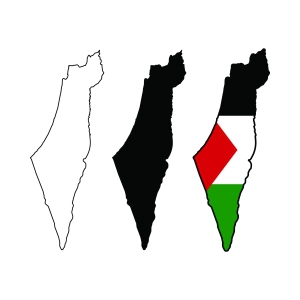 Palestine Map SVG Bundle, Palestine Map SVG Files for Cricut Bundle SVG