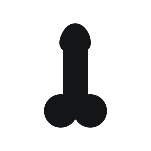 Penis Silhouette SVG, PNG, DXF Cutting Files Funny SVG