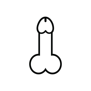 Penis SVG Outline, Penis Outline PNG Funny SVG