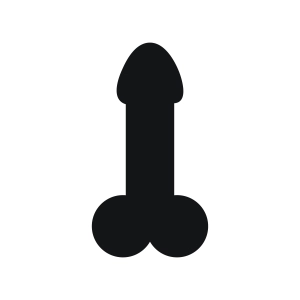 Penis SVG Vector File, Penis Silhouette Funny SVG