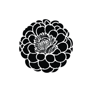 Peony SVG, Peony Flower Silhouette SVG Flower SVG