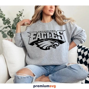 Philadelphia Eagles Logo SVG, Eagles Logo Instant Download USA SVG