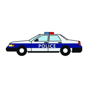 Police Car SVG, PNG, Vector Files Police SVG