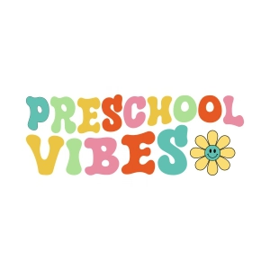 Preschool Vibes SVG, Pre K Vibes SVG School SVG