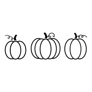 Pumpkins Outline SVG Bundle Pumpkin SVG