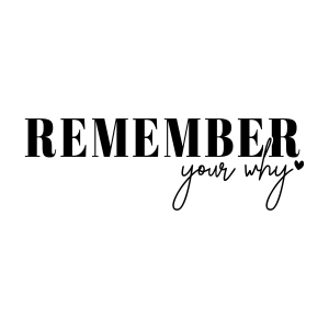 Remember Your Why SVG, Inspirational Quote SVG Quotes SVG