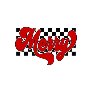 Retro Merry SVG, Merry Christmas SVG Shirt Christmas SVG