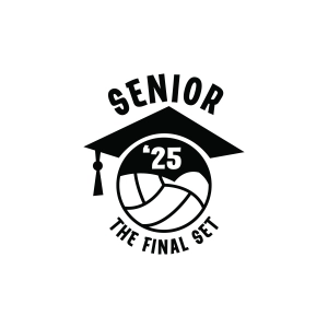 Senior 2025 SVG, Volleyball SVG Volleyball SVG