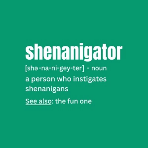 Shenanigator Definition SVG, Shenanigator SVG St Patrick's Day SVG