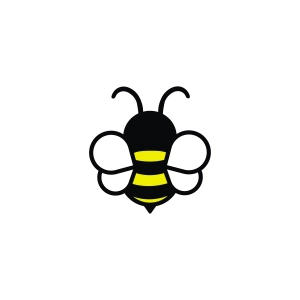 Simple Bee SVG, Layered Bee Cut Files Bee SVG