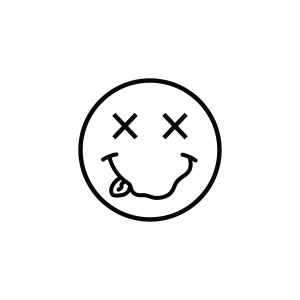 Smiley Face with Tongue Out SVG Smiley Face SVG