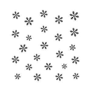 Falling Snowflakes SVG Snowflake SVG