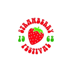 Strawberry Festival SVG, 1968 SVG Strawberry SVG