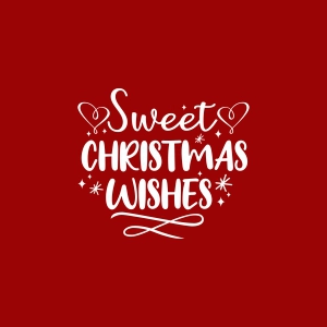 Sweet Christmas Wishes SVG Christmas SVG