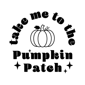 Take Me To The Pumpkin Patch SVG Pumpkin SVG