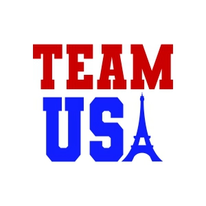 Team USA SVG, 2024 Paris Olympic Games SVG USA SVG