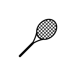 Tennis Racket Icon SVG, Tennis Racket Clipart Tennis SVG