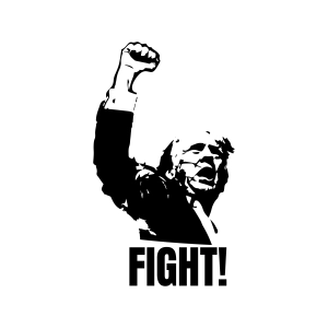 Trump Fist Fight SVG, 2024 Trump SVG | PremiumSVG